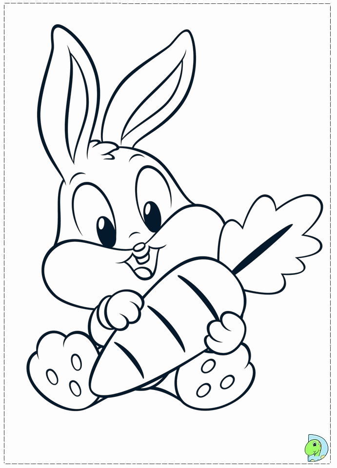 Baby Looney Tunes Coloring Page - Coloring Home