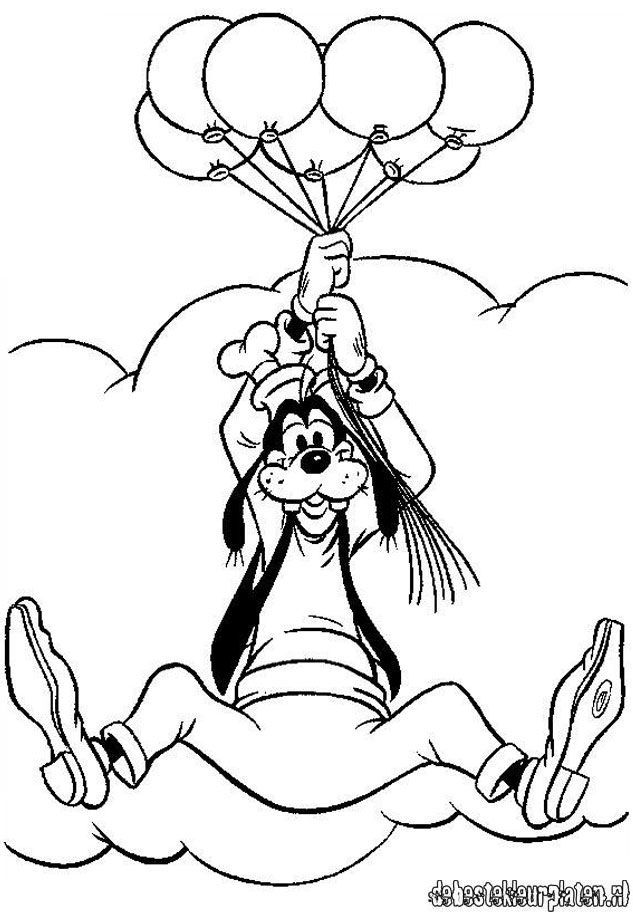 Goofy Coloring Pages Coloring Home