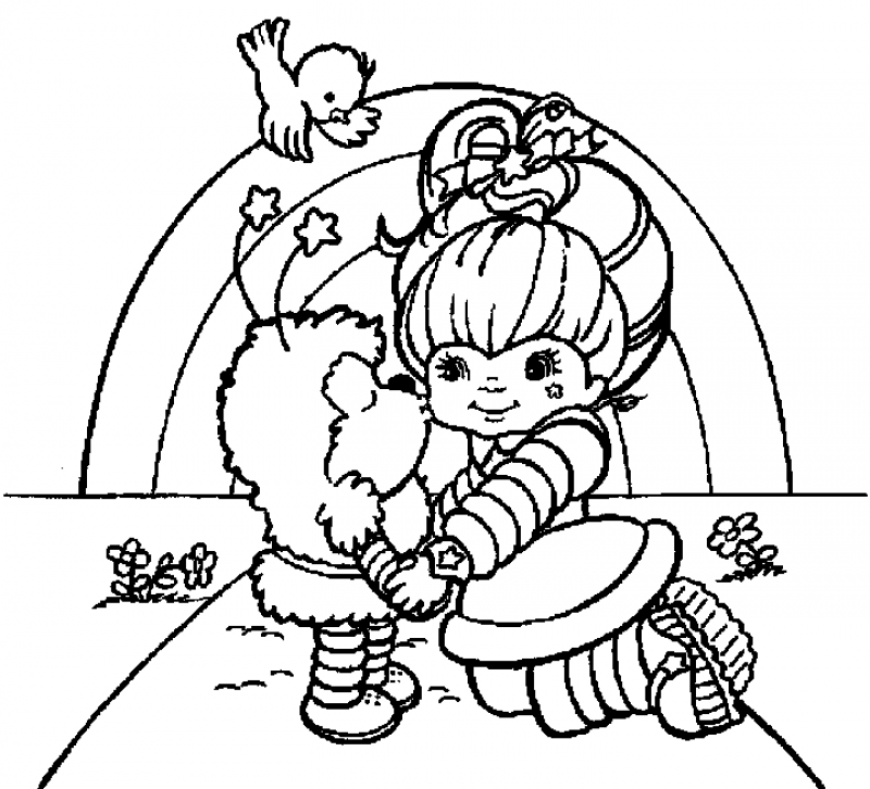 Rainbow Brite Coloring Pages - HD Printable Coloring Pages