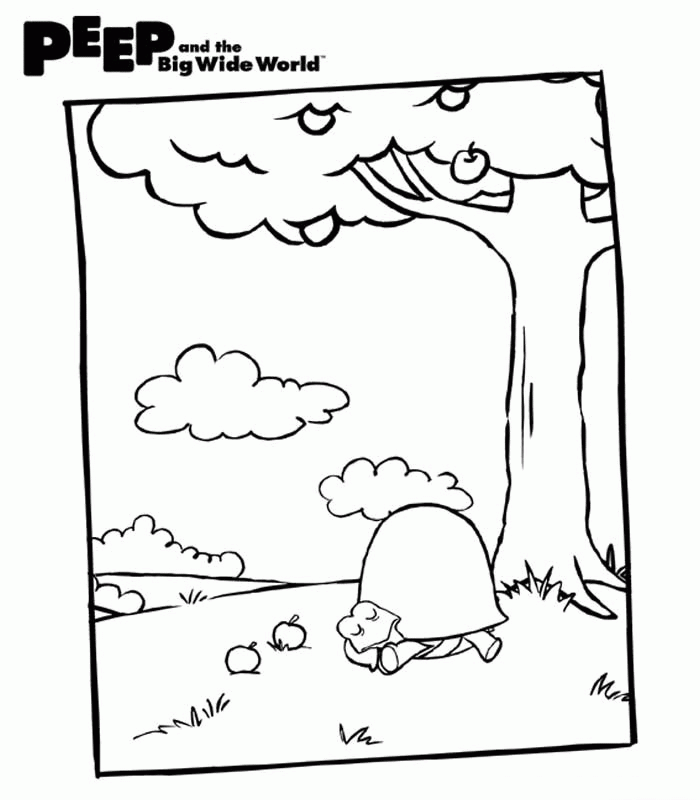 wide world Colouring Pages