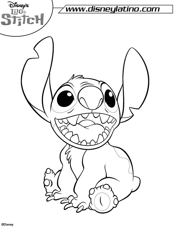Lilo & Stitch... coloring page