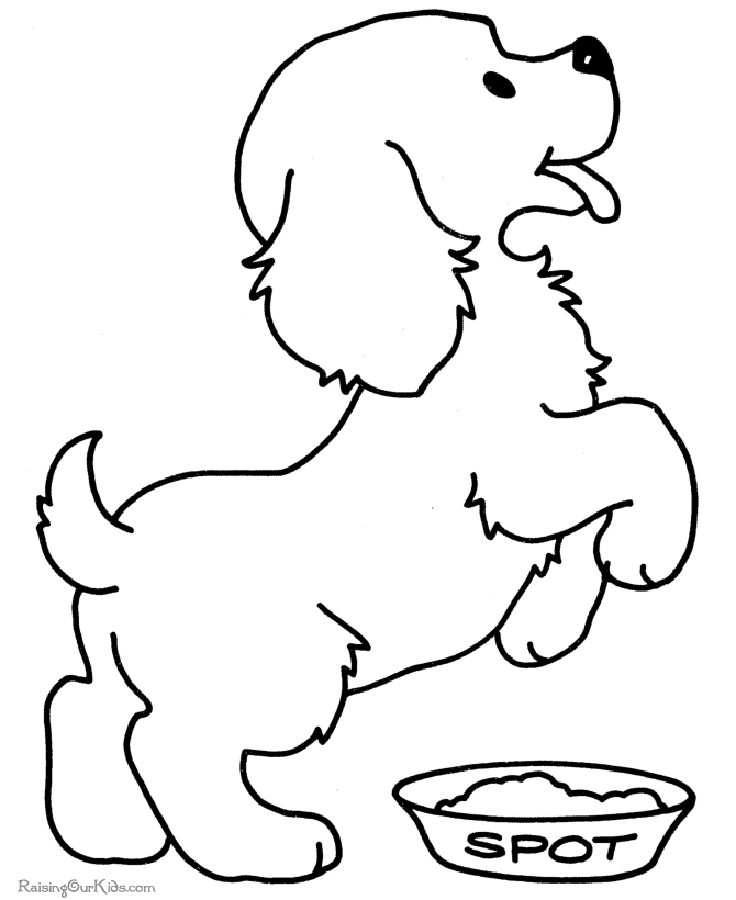 dogs coloring pages page site