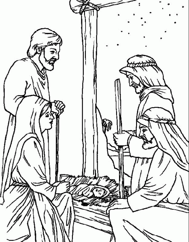 Coloring Page – Christmas bibel coloring pages 48 Religious 