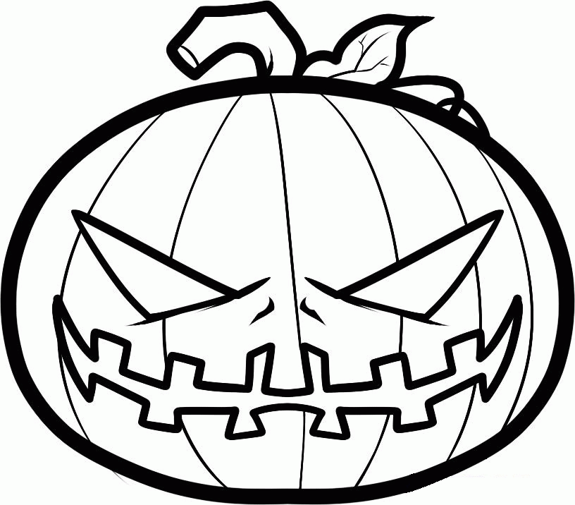 Free Coloring Pages Of Pumpkins Coloring Home