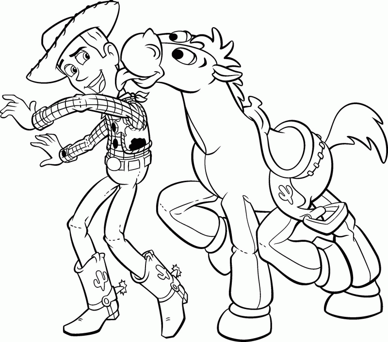 Toy Story Pictures - HD Printable Coloring Pages