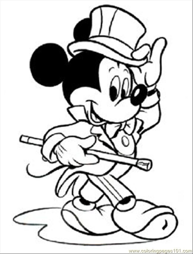 Coloring Pages Mickey Mouse12 (Cartoons > Mickey Mouse) - free 