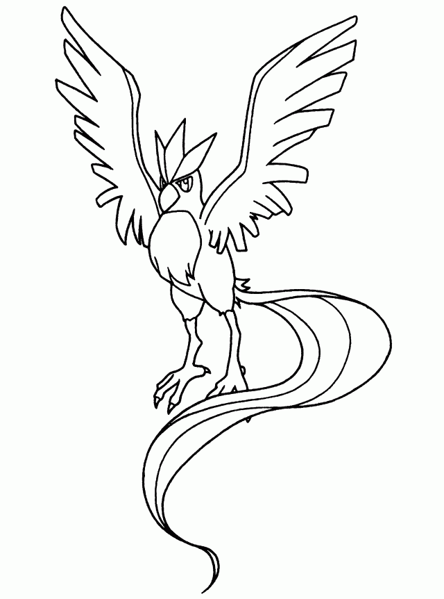 Legendary Pokemon Coloring Pages Coloring Home