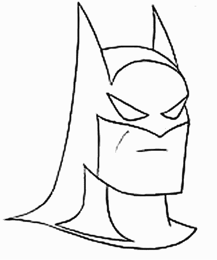 Batman Coloring Pages Page 1 | Cartoon Coloring Pages