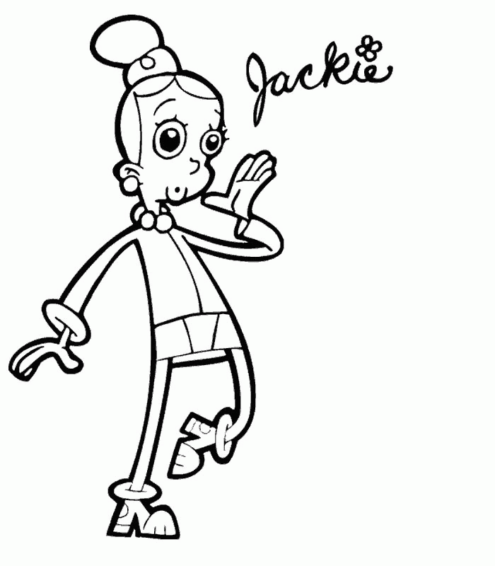 Cyberchase Coloring Pages | Cartoon Characters Coloring Pages 