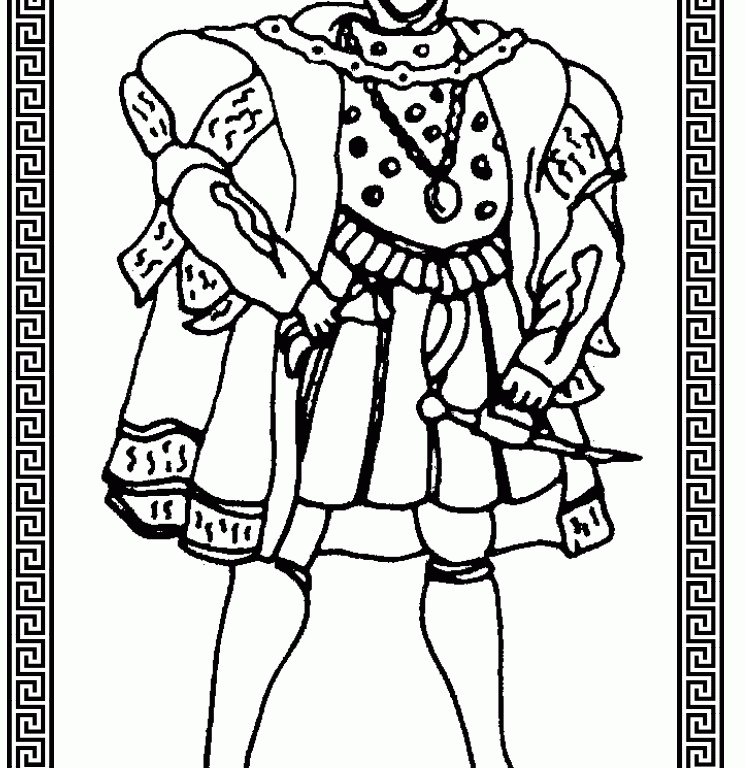 Henry Viii Coloring Pages