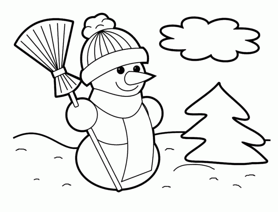 Snowman Coloring Page Free Coloring Pages For Kids 284059 Frosty 