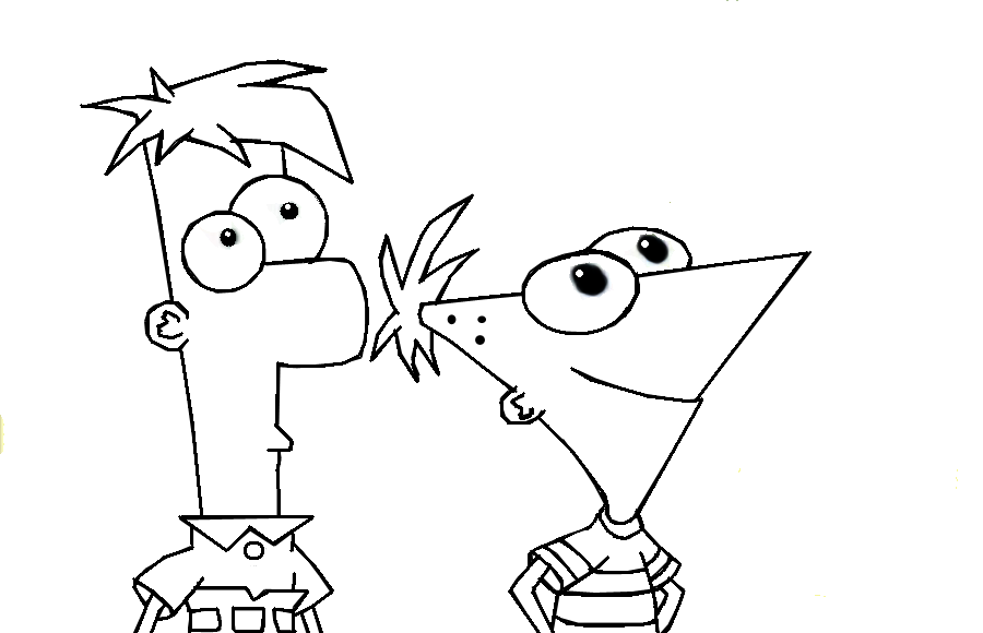 Phineus And Ferb Coloring Pages 68 | Free Printable Coloring Pages