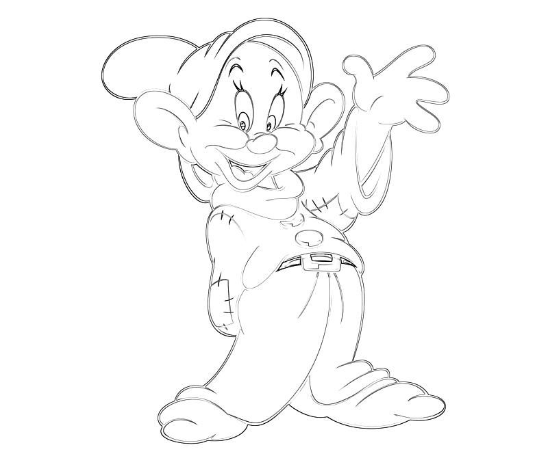 Dopey Coloring Pages 76 | Free Printable Coloring Pages