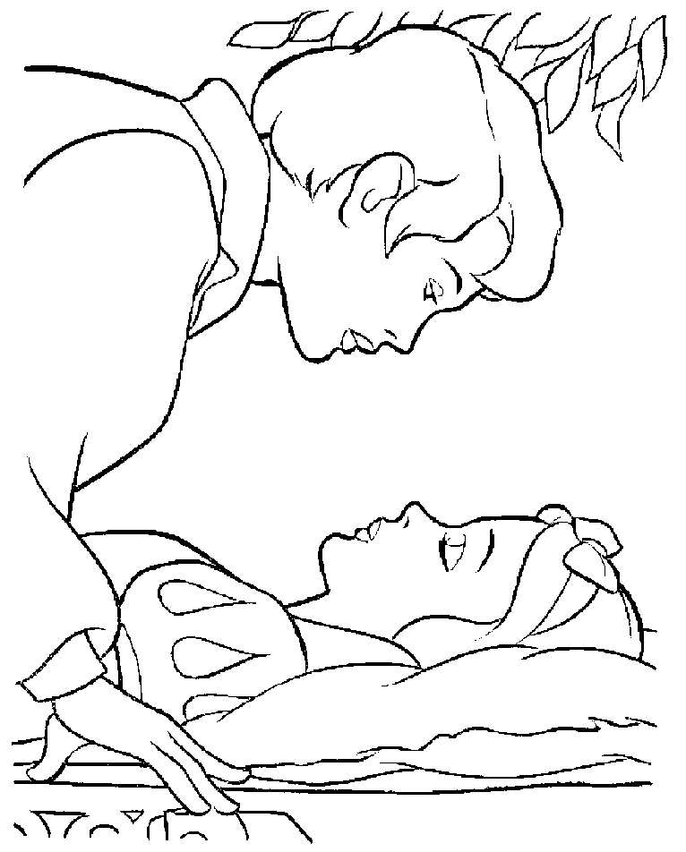 Snow White Coloring Pages, princess color sheets for girls 