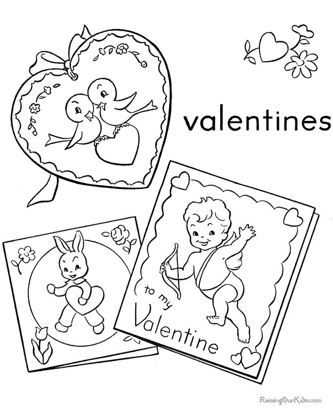 Free Cupid Coloring Page - 004