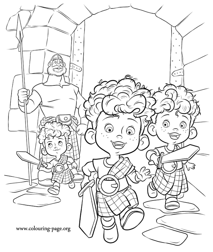 Disney Brave Coloring Pages Coloring Home