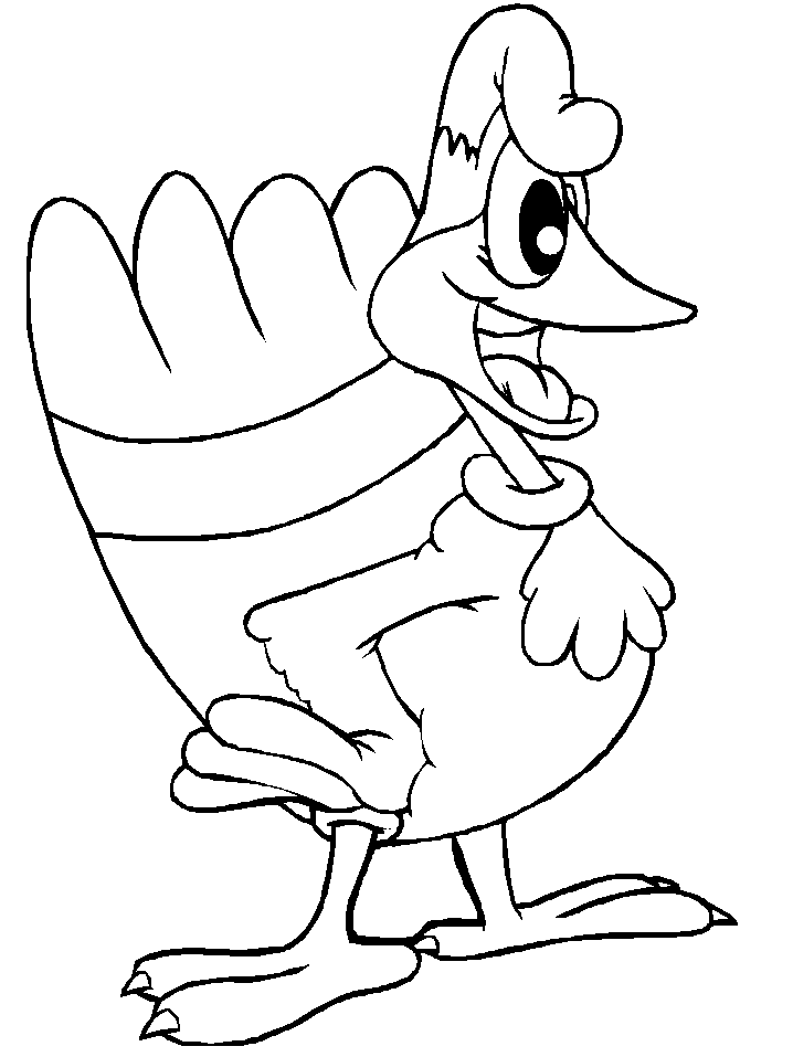 Turkeys 1 Animals Coloring Pages & Coloring Book