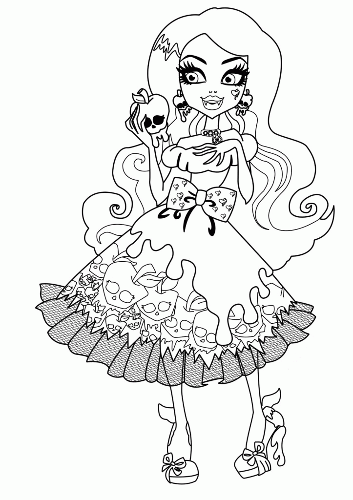Monster High Coloring Pages | Free coloring pages