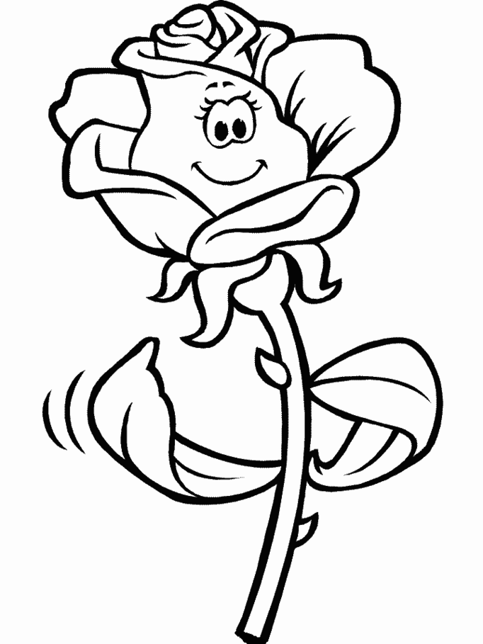 Roses For Coloring Coloring Pages Coloring Pages For Kids Rose Coloring Home
