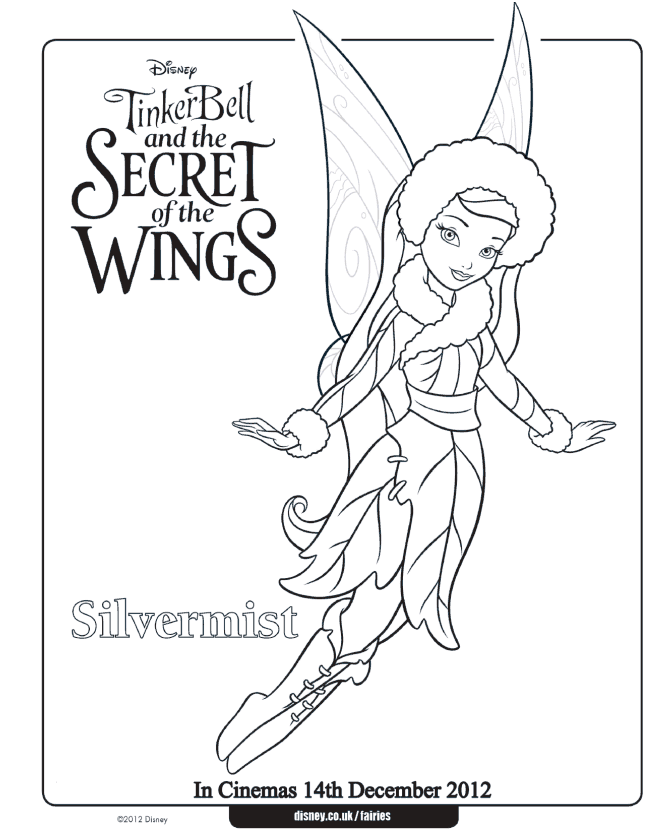 Free Coloring Pages Tinkerbell 116 | Free Printable Coloring Pages