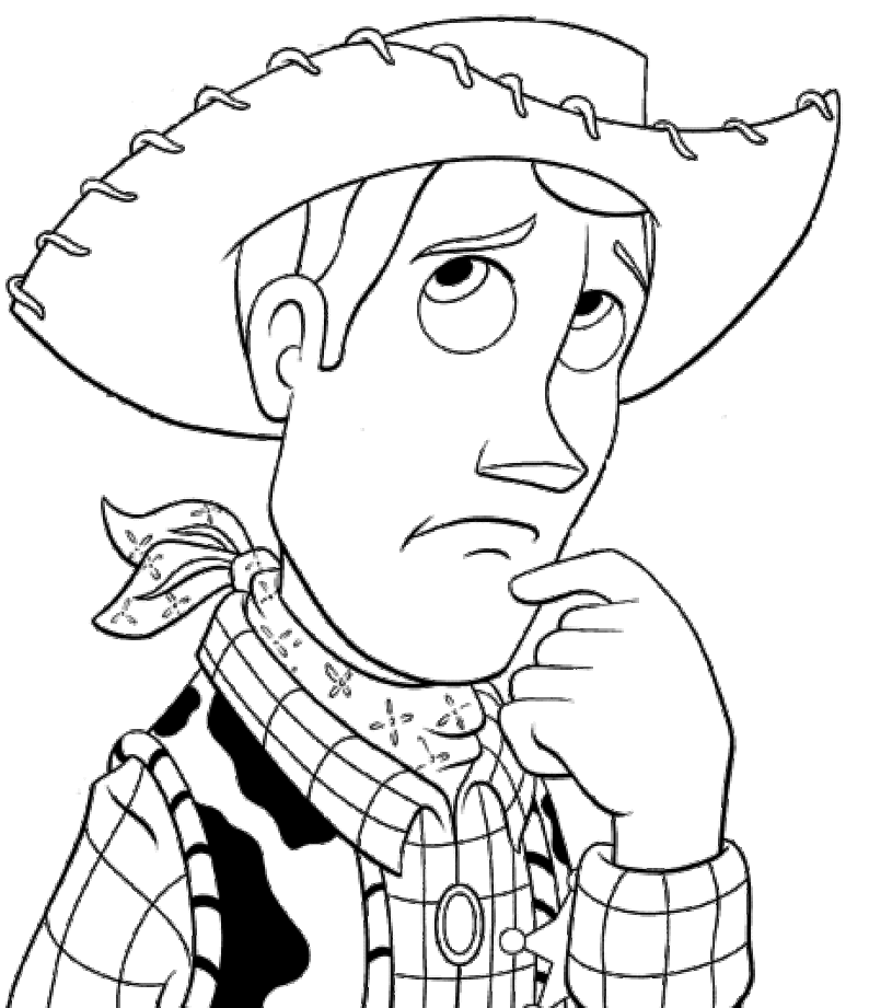 Coloring Page - Cowboy coloring pages 5