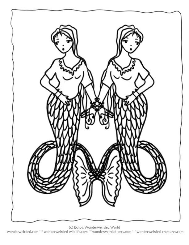 Little Mermaid Coloring Pages Book, Free Mermaid Coloring Pages 