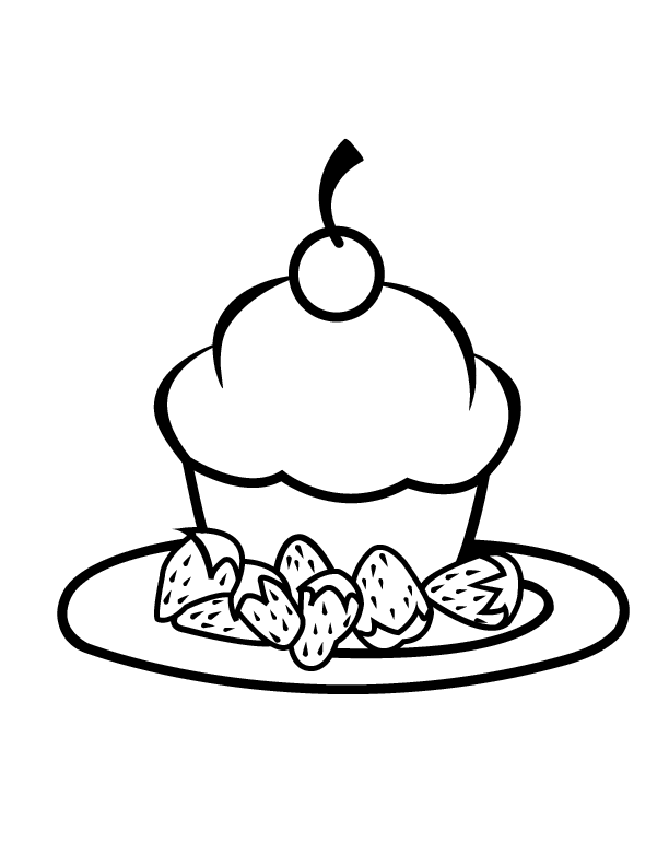Pin Birthday Coloring Pages Free For Kids Cake