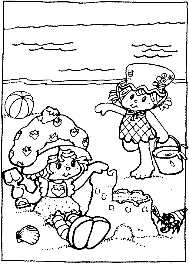 The Strawberry Shortcake Movie Drawings | Coloring Pages Blog