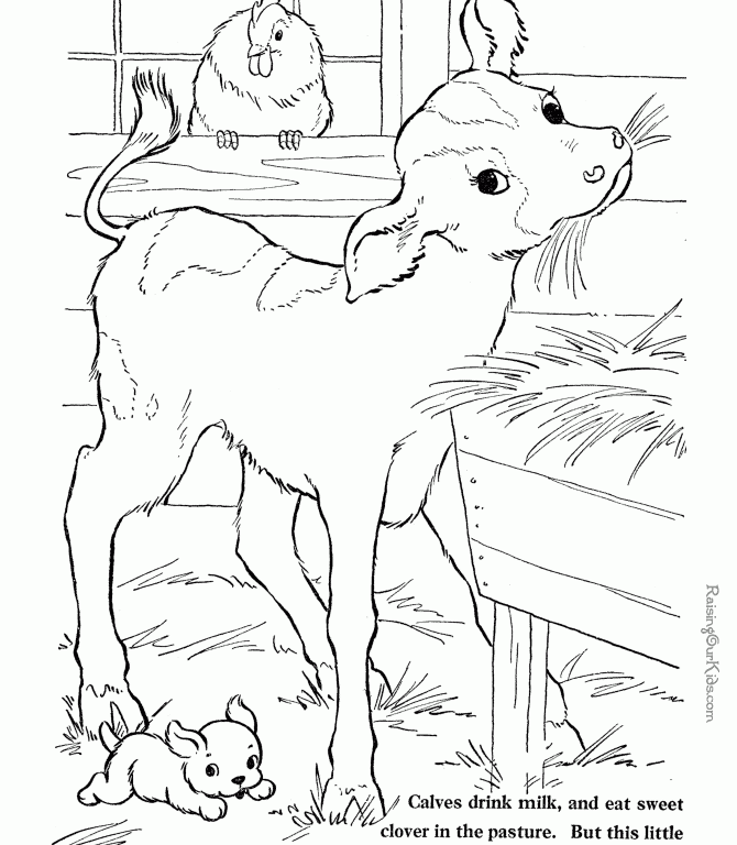 animal coloring pages for kids printable coloring pages