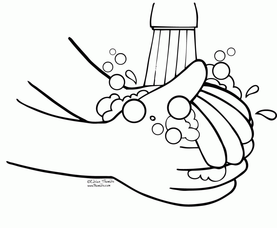 Handwashing Coloring Pages Coloring Pages For Kids Girls And 