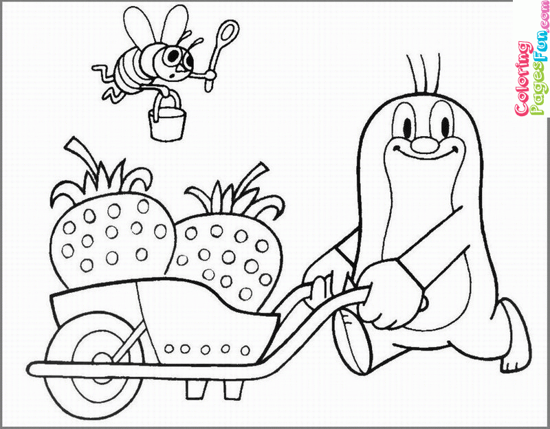 Mole Coloring Pages 17 | Free Printable Coloring Pages 