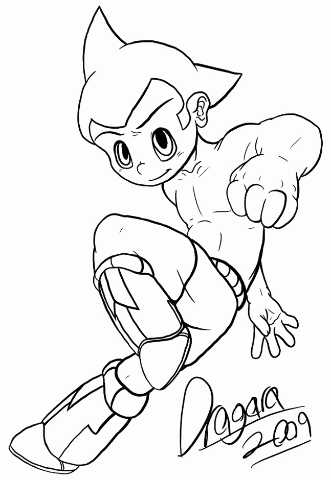 Astro Boy Pictures - Coloring Home