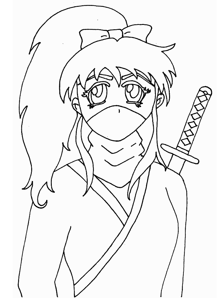 Ninja-coloring-pages-3 | Free Coloring Page Site