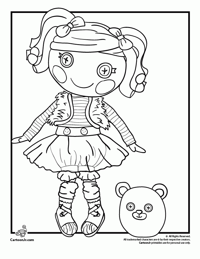 56 Cute Lalaloopsy Coloring Pages Pdf with Printable