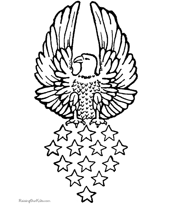 Printable Eagles - Honningpupp II