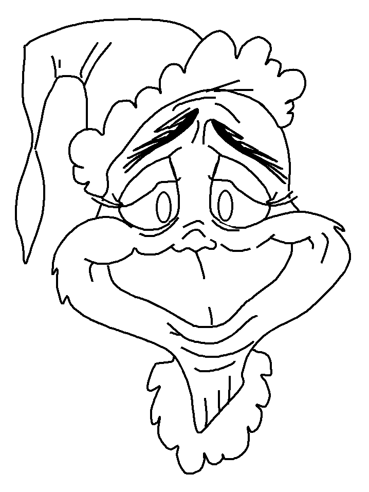 Grinch Coloring Pages For Kids - Emperor Kids