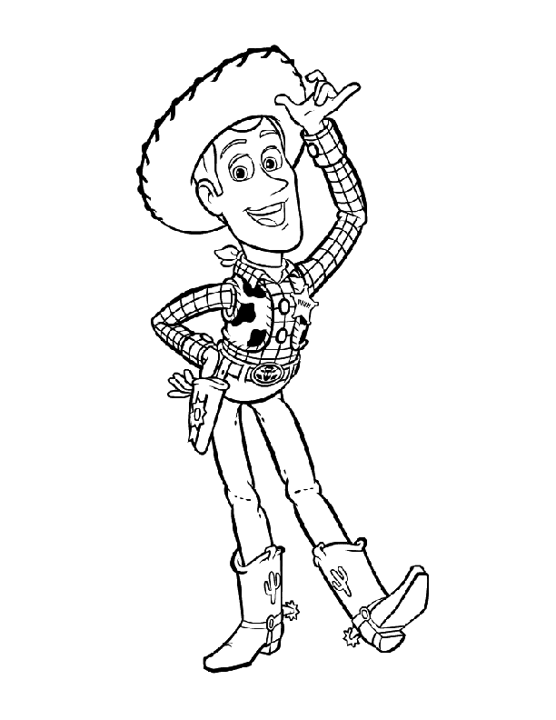 Coloring Pages » Cartoon » Toy Story