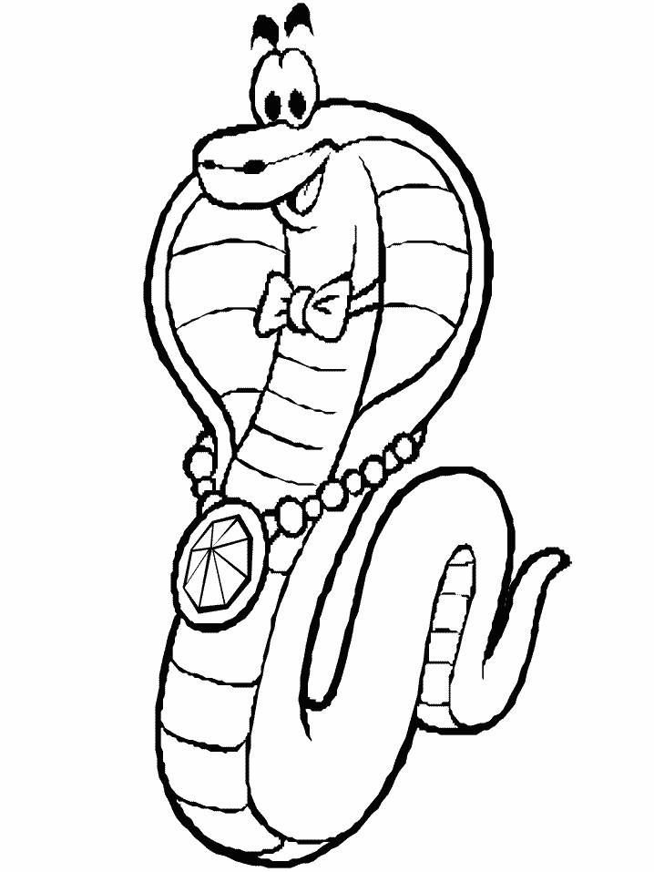 Snake Coloring Printable 9