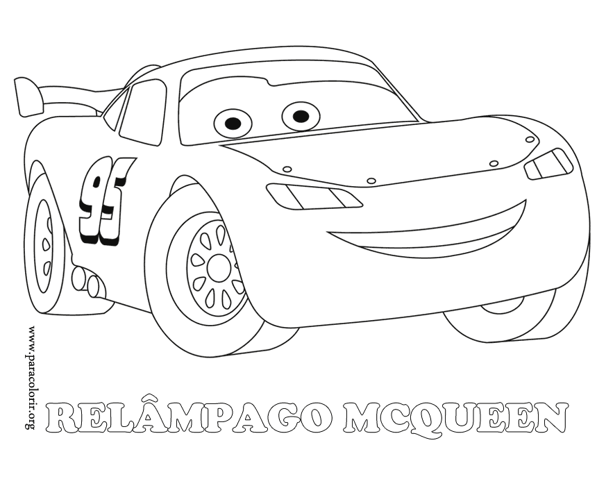Disney Cars : Lightning McQueen Coloring Pages | coloring pages