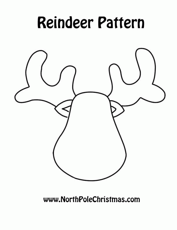 reindeer template | Templates, Designs, Drawing Tips and Patterns | P…