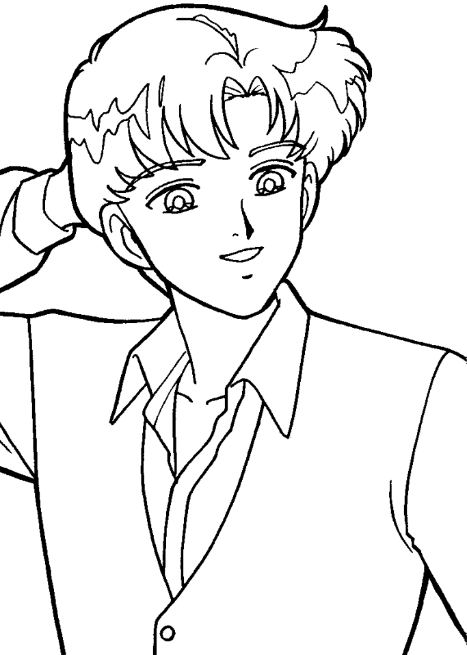 Sailor Moon Coloring Pages (5 of 34)