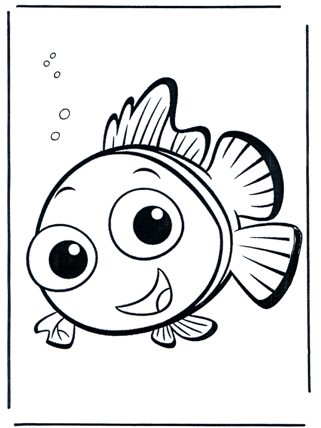 Nemo 5 - Nemo coloring pages