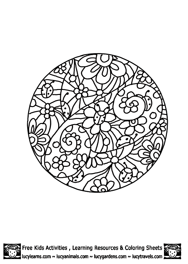 Ladybugs Coloring Pages - Free Printable Coloring Pages | Free 