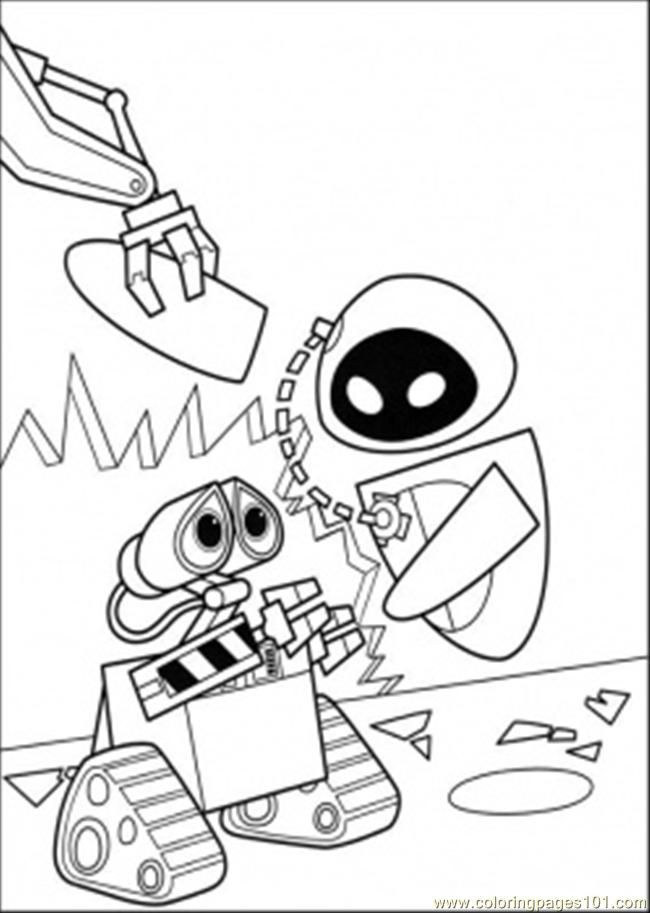 WALL-E Coloring Pages - Coloring Home