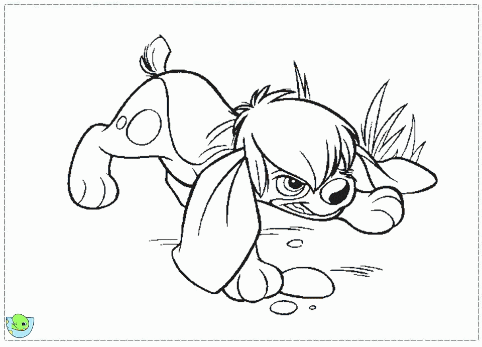 Kid Dog Anastasia Coloring pages | HelloColoring.com | Coloring Pages