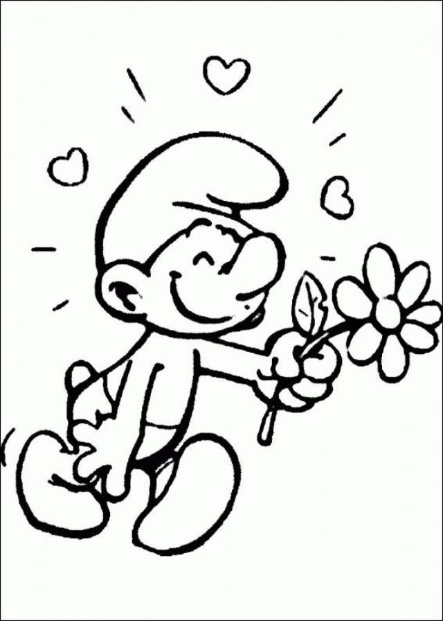 Smurfs Printable Coloring Pages Extra Coloring Page 236547 