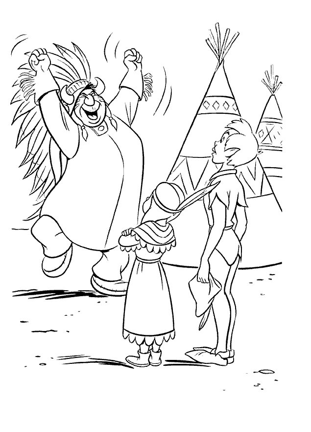 Coloring Page - Peterpan coloring pages 2