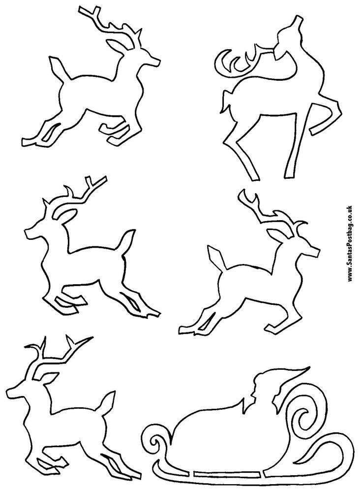 reindeer-templates-coloring-home