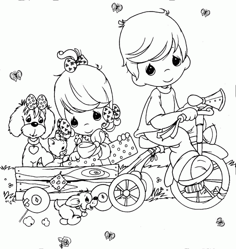 Nativity Scene Precious Moments Free Coloring Pages Coloring Pages 