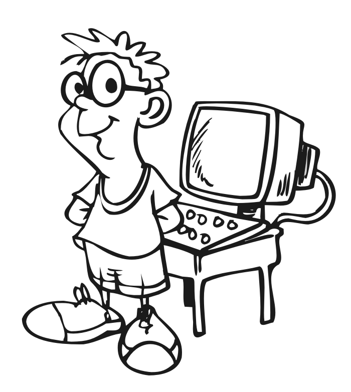 Computer Coloring Pages coloring pages that you can color on the 